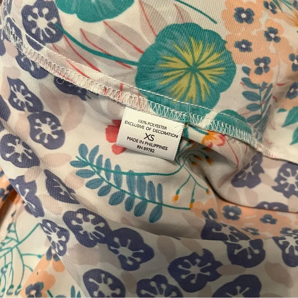 Natori Multicolor Floral Robe